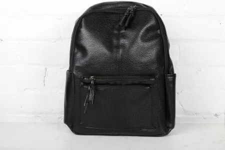 Black fashion women backpack
