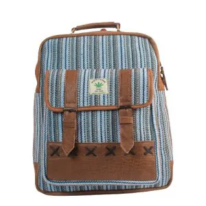 Pouchful Hemp & Cotton 17 inch Laptop Bag (Multicoloured)